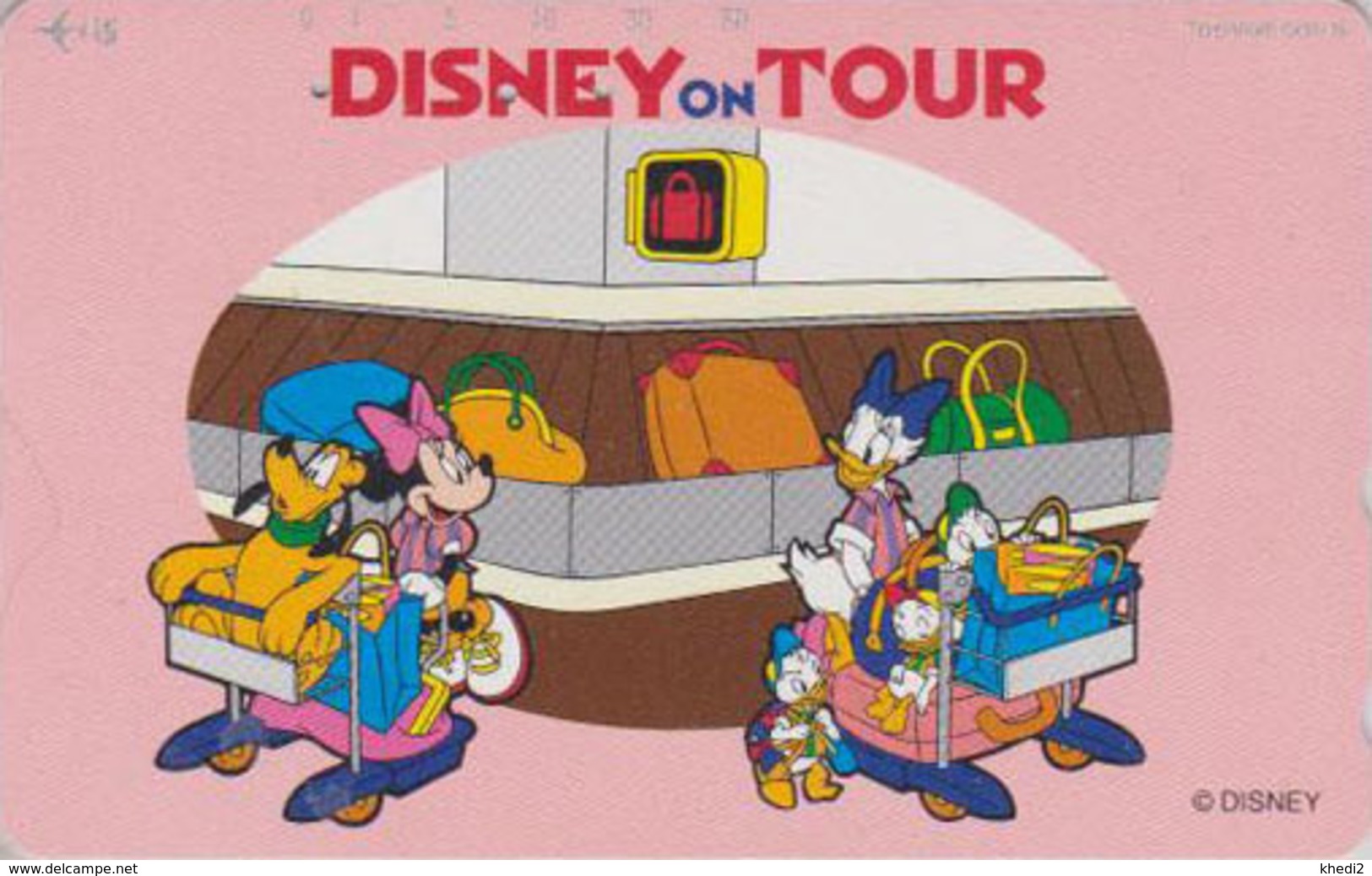 Télécarte JAPON / 110-179759 - DISNEY JAL ON TOUR - JAPAN AIRLINES Phonecard / Aviation Avion - Disney