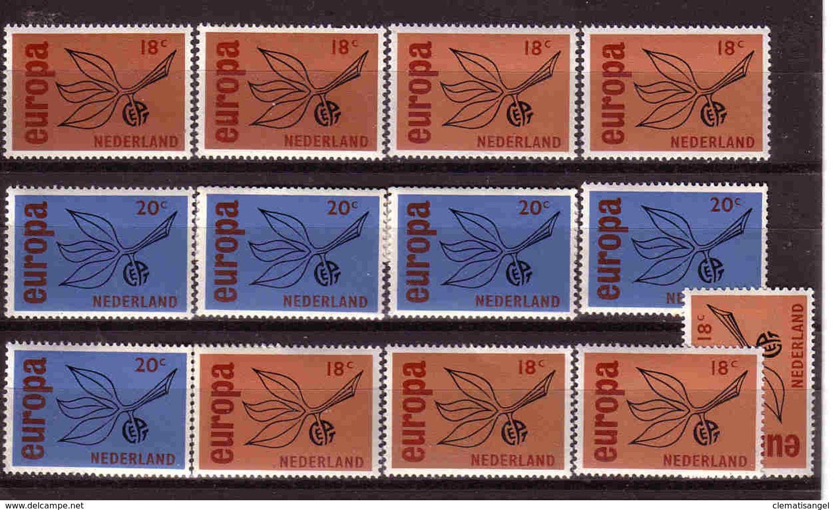 407a * NIEDERLANDE 848/9 * 5x EUROPA * MICHEL 3,10 * POSTFRISCH **!! - Ungebraucht