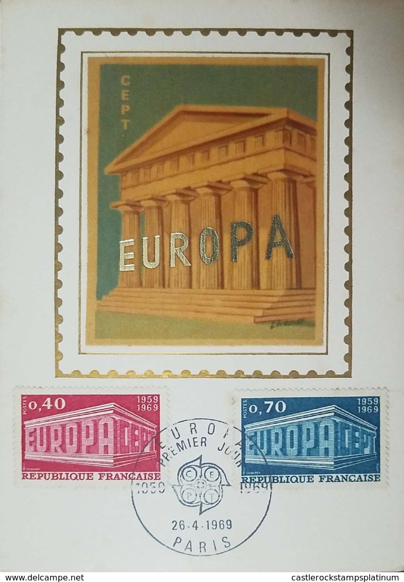 O) 1969 FRANCE, EUROPA ISSUE, XF - Other & Unclassified