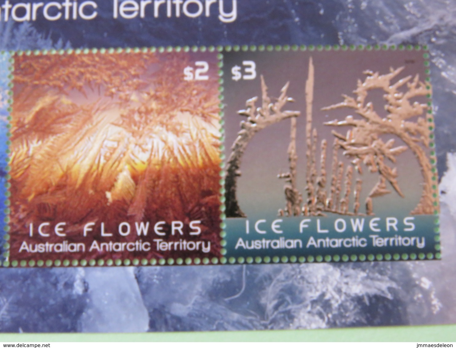 Australian Antarctic 2018 Mint Stamps - Ice Flowers - Lettres & Documents