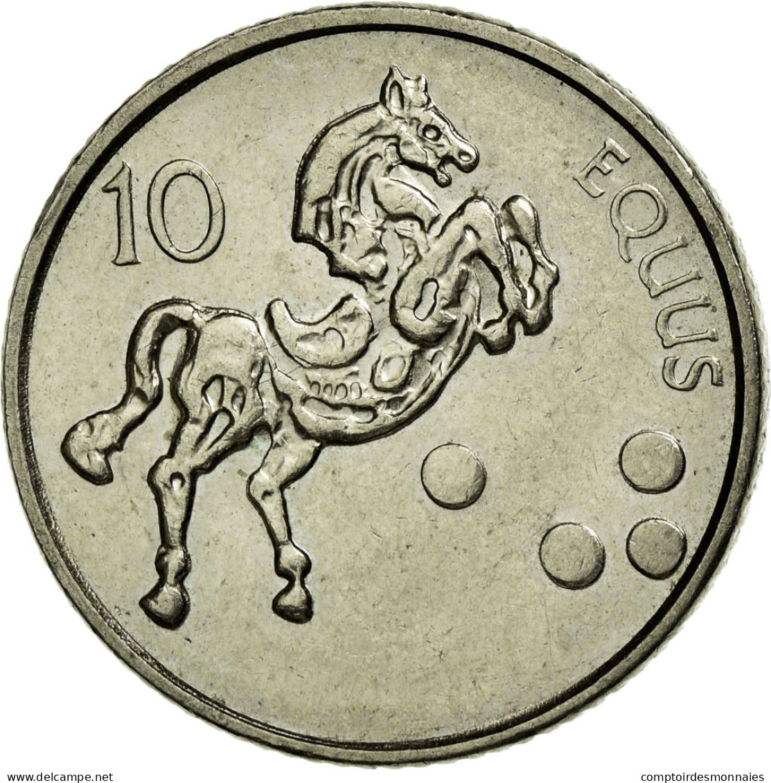 Monnaie, Slovénie, 10 Tolarjev, 2000, TTB, Copper-nickel, KM:41 - Slovenië