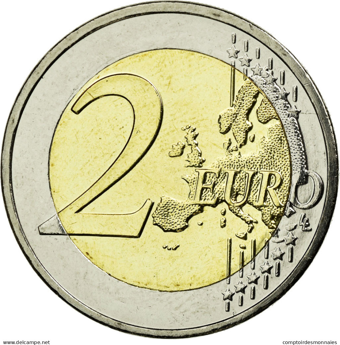 Chypre, 2 Euro, 10 Ans De L'Euro, 2012, SUP, Bi-Metallic, KM:97 - Zypern