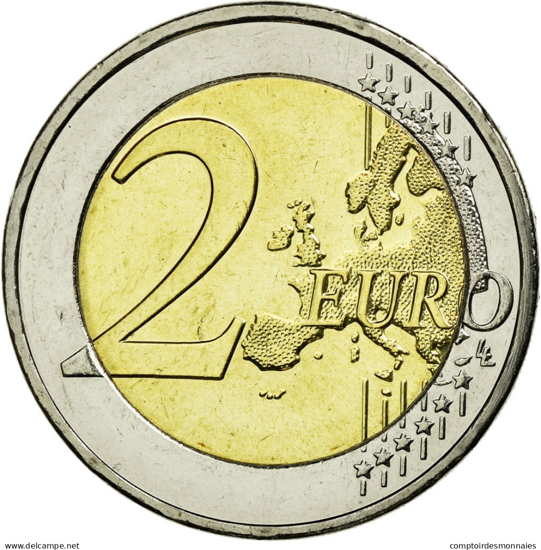 Grèce, 2 Euro, 10 Years Euro, 2012, SUP, Bi-Metallic, KM:245 - Grèce