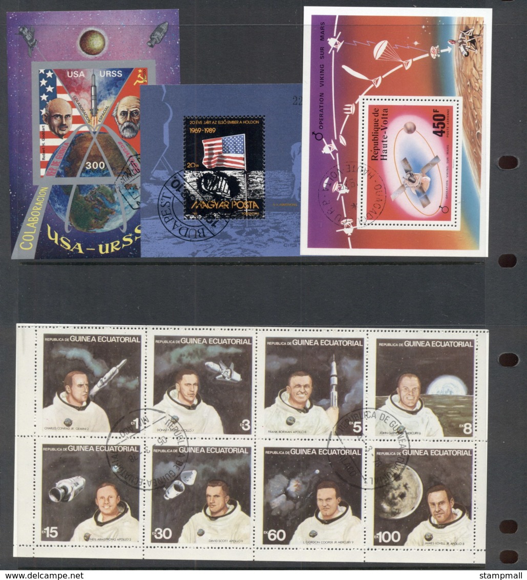 Thematics Space, Sets, MS & Singles, Some Duplicates Most CTO 13 Scans - Sammlungen (ohne Album)