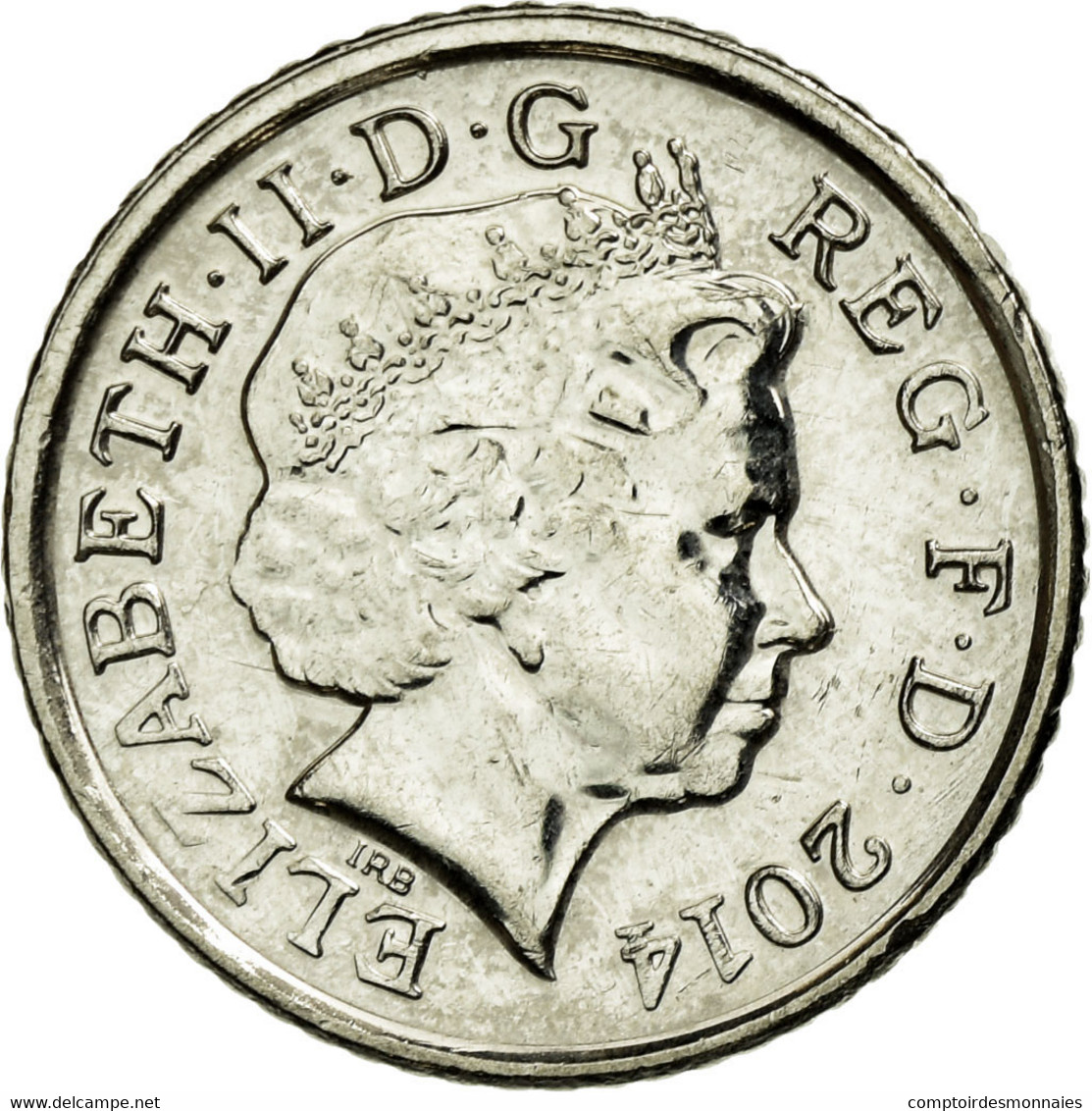 Monnaie, Grande-Bretagne, 5 Pence, 2014, SUP, Nickel Plated Steel - 5 Pence & 5 New Pence