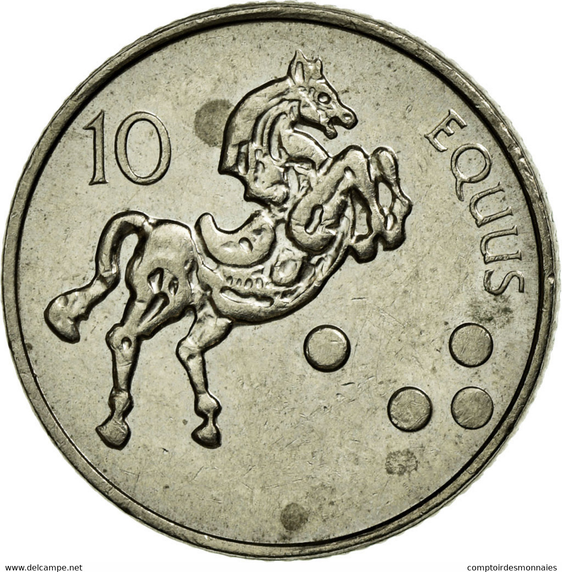 Monnaie, Slovénie, 10 Tolarjev, 2004, TTB, Copper-nickel, KM:41 - Slovenia