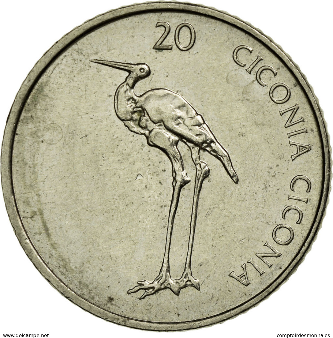 Monnaie, Slovénie, 20 Tolarjev, 2004, Kremnica, TTB, Copper-nickel, KM:51 - Slovénie