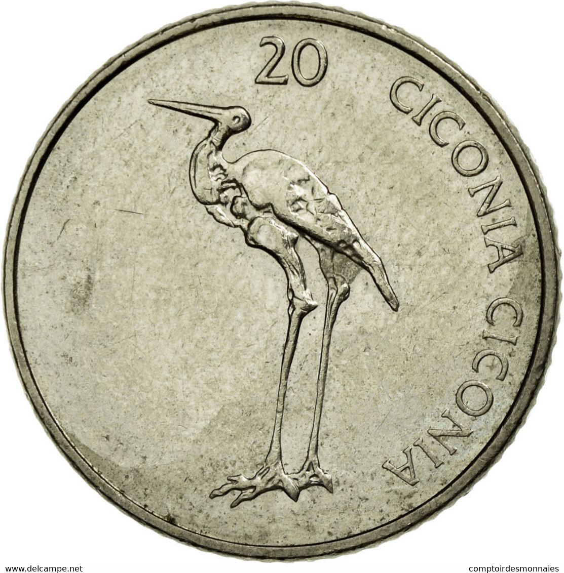 Monnaie, Slovénie, 20 Tolarjev, 2004, Kremnica, TTB, Copper-nickel, KM:51 - Slovenia