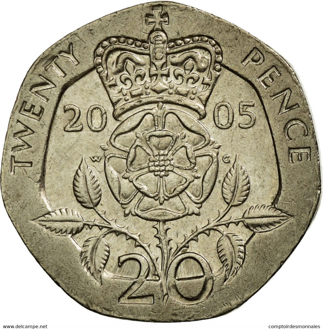 Monnaie, Grande-Bretagne, Elizabeth II, 20 Pence, 2005, TTB, Copper-nickel - 20 Pence