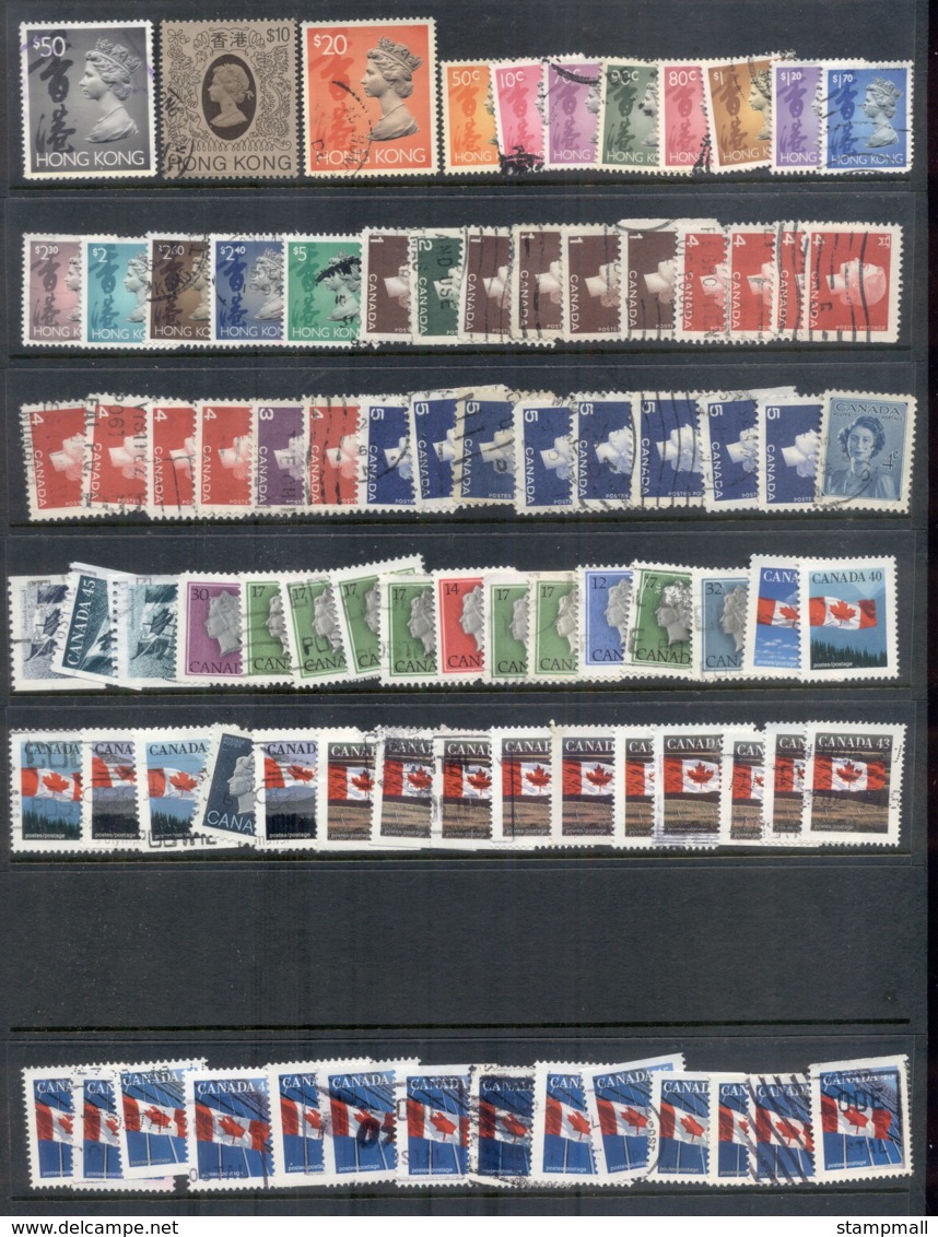 World, British Commonwealth Assorted Oddments 3 Scans - Collections (without Album)