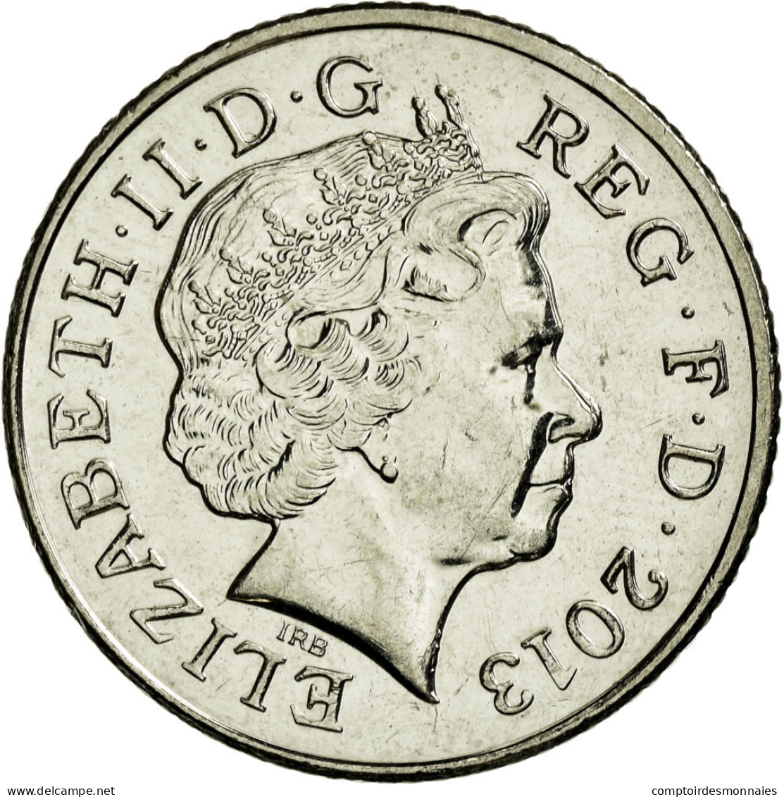 Monnaie, Grande-Bretagne, Elizabeth II, 10 Pence, 2013, British Royal Mint, SUP - 10 Pence & 10 New Pence