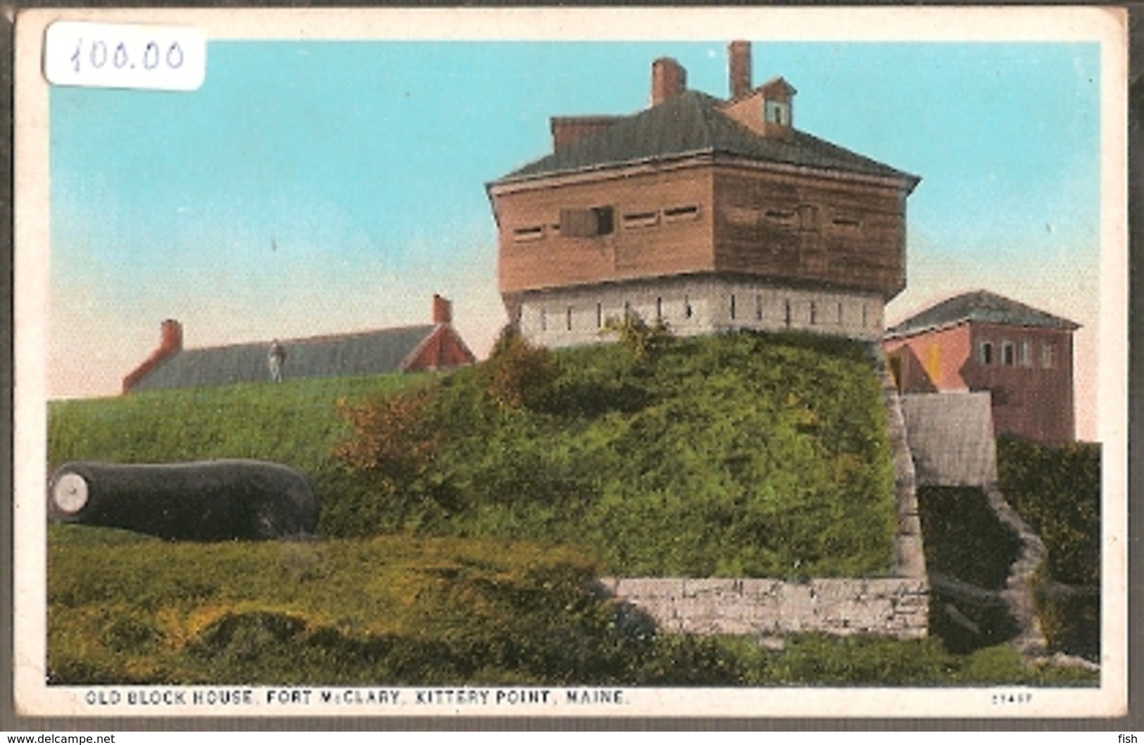 United States ** & Postal, Maine, Kittery Point, Old Block House, Fort Mc. Clary (37467) - Other & Unclassified