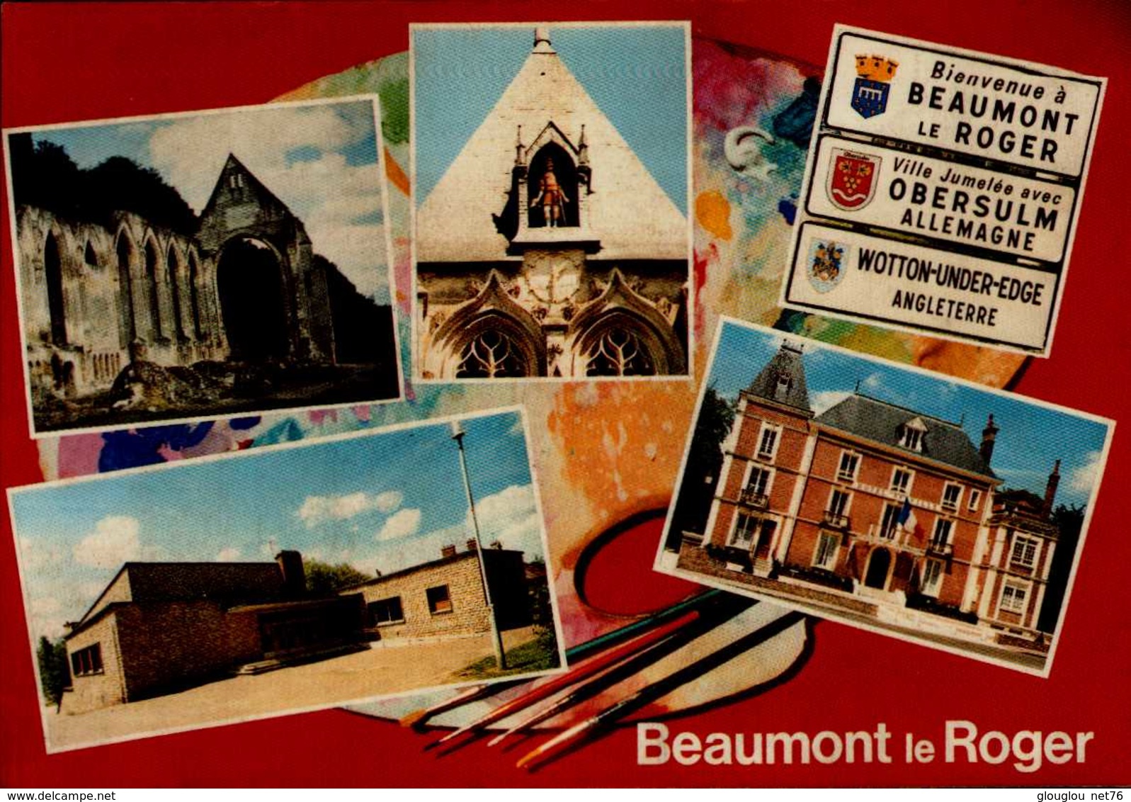 27-BEAUMONT LE ROGER...VUES DIVERS......CPM - Beaumont-le-Roger