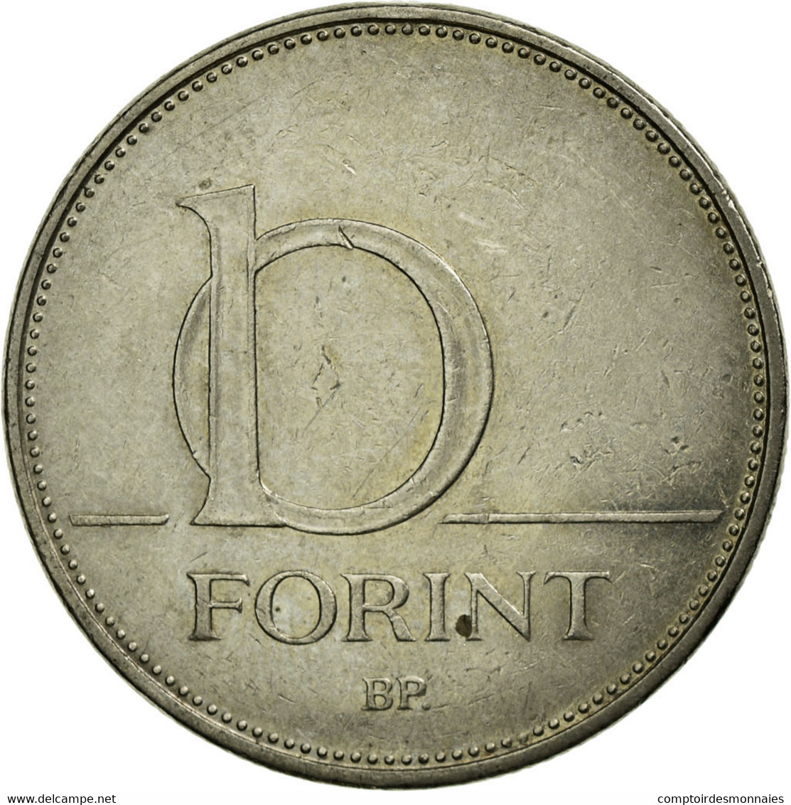 Monnaie, Hongrie, 10 Forint, 2007, Budapest, TTB, Copper-nickel, KM:695 - Hongrie