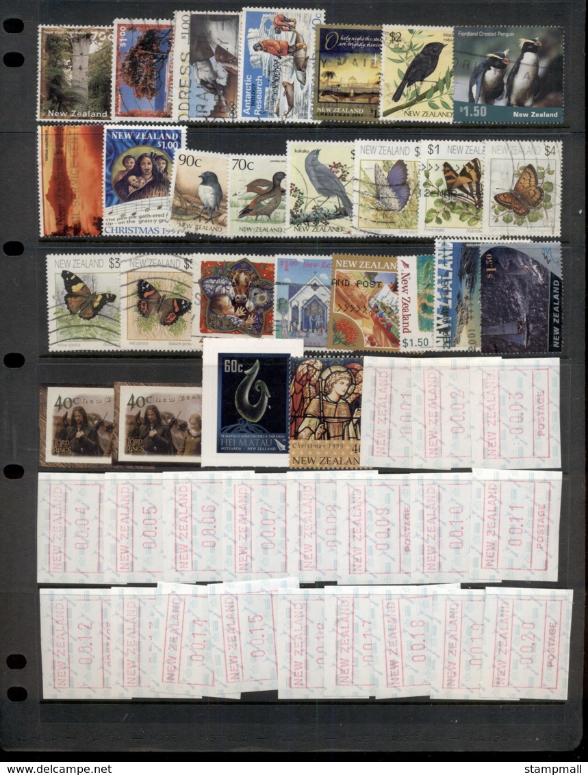 New Zealand 1900's On QV To Modern Assortment, Some Better 10 Scans Mint & Used - Lots & Serien