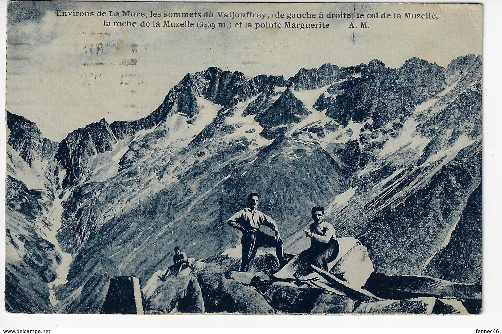 38 - Environs De LA MURE - Les Sommets Du Valjouffrey, Le Col De La Muzelle, La Roche De La Muzelle Et La Pointe Ma(L30) - La Mure