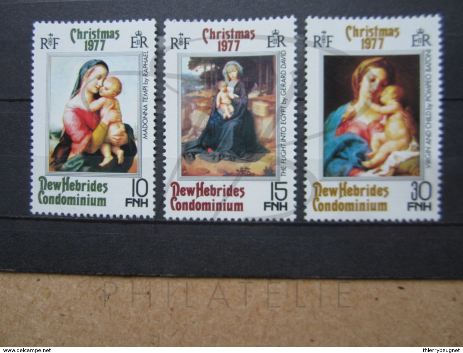 VEND BEAUX TIMBRES DES NOUVELLES-HEBRIDES N° 524 - 526 , XX !!! - Neufs