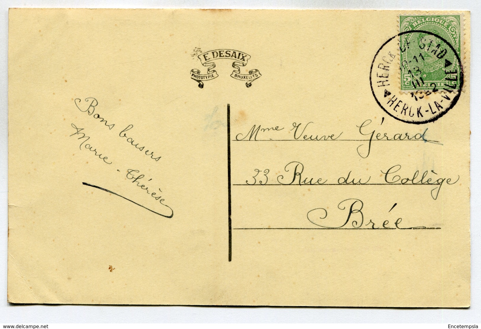 CPA - Carte Postale - Belgique - Herck La Ville - La Chapelle (SV6539) - Herk-de-Stad