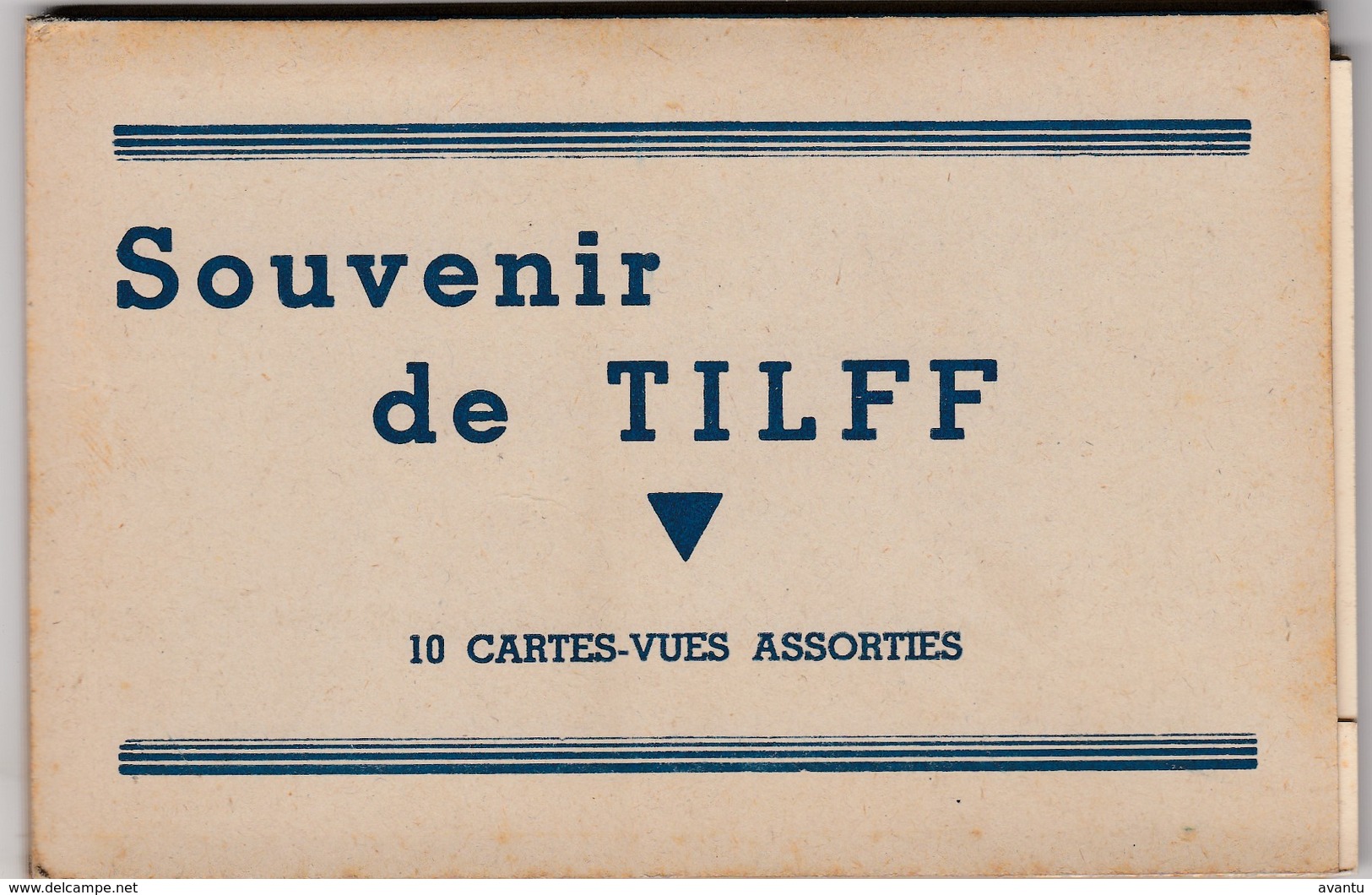 TILFF / SOUVENIR / CARNET AVEC 10 CARTES - Esneux