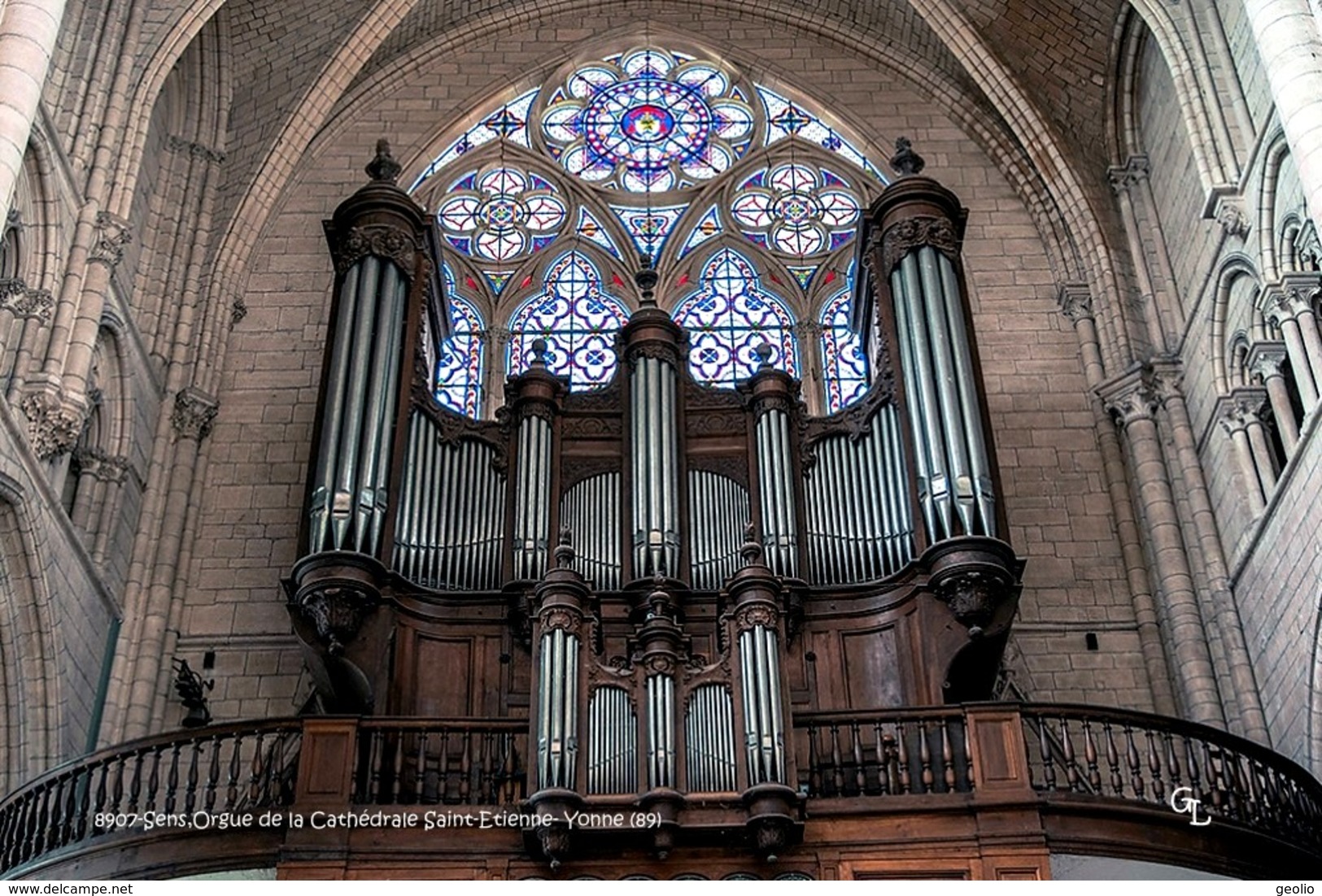 Sens (89)- Orgue Cathédrale Saint-Etienne (Edition à Tirage Limité) - Sens