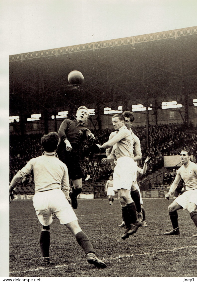 Photo Foot France Belgique 1930 - Deportes