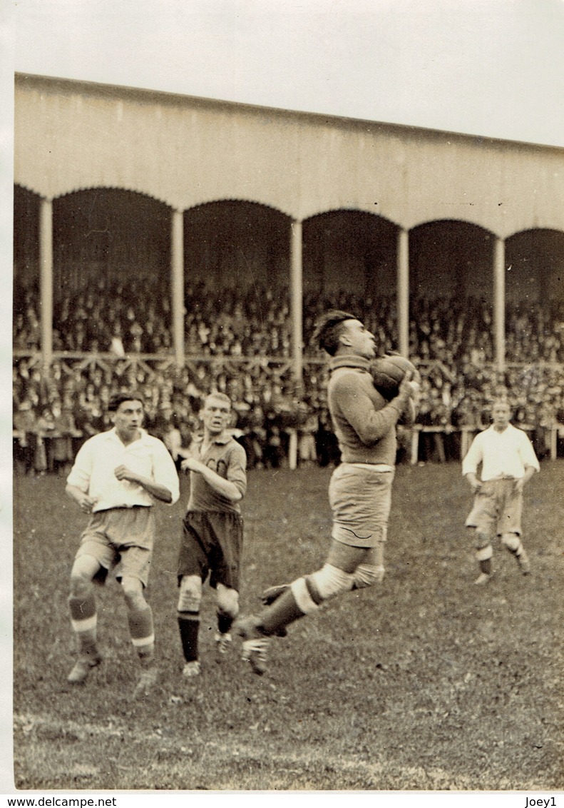 Photo Foot Red Star Bat Club Français Stade élizabeth Septembre 1931 - Deportes