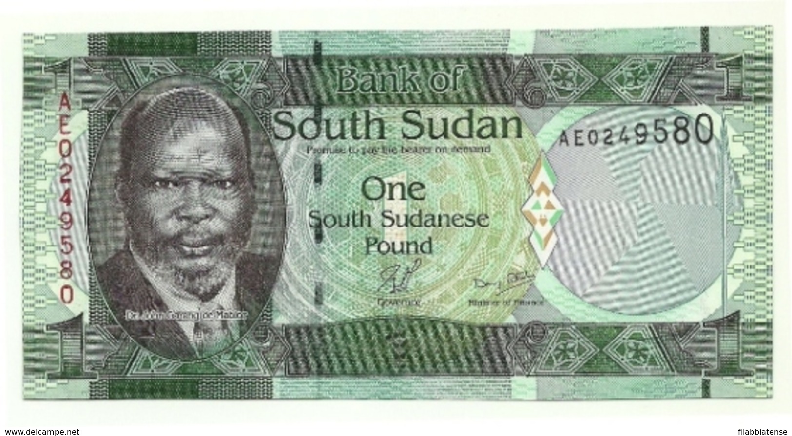 Sudan Del Sud - 1 Pound 2011     +++++++ - Soudan Du Sud