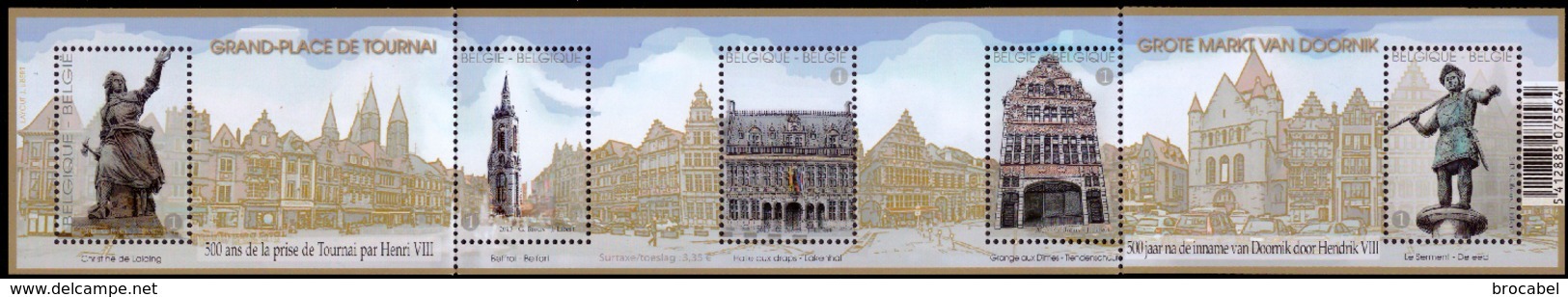 Belgium 4372/76** Tournai  MNH - Neufs