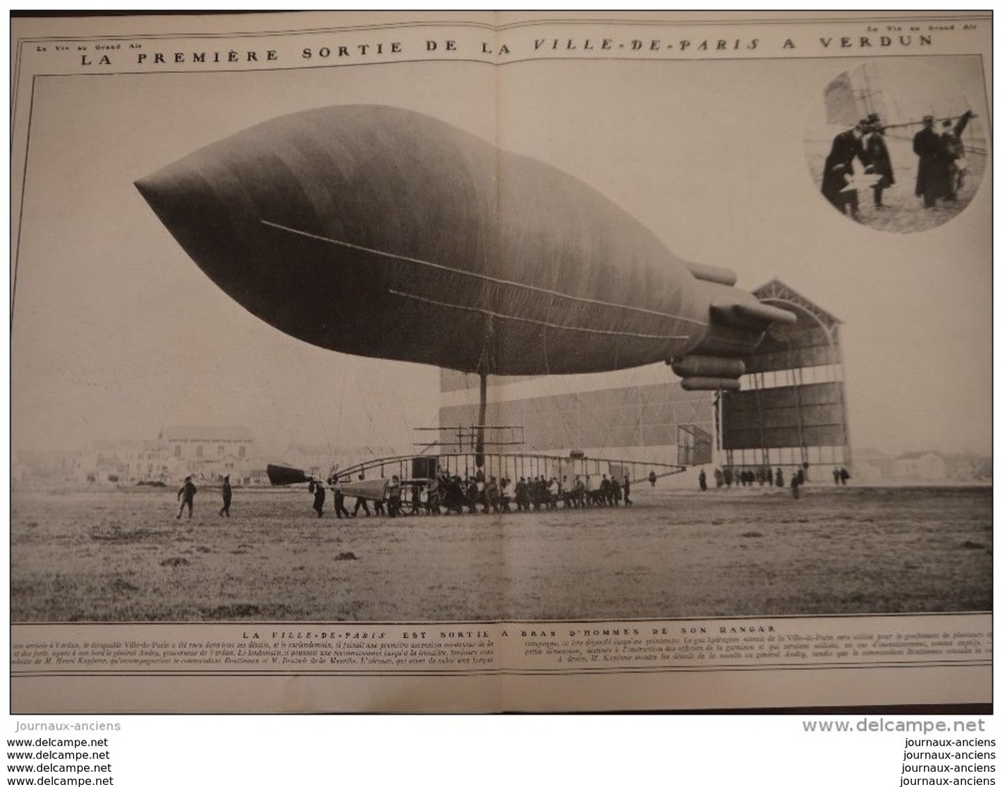 1908 L'AUTO MITRAILLEUSE AU MAROC - HENRY FARMAN - L'AERONAT VILLE DE PARIS A VERDUN - RUGBY BORDEAUX STADE