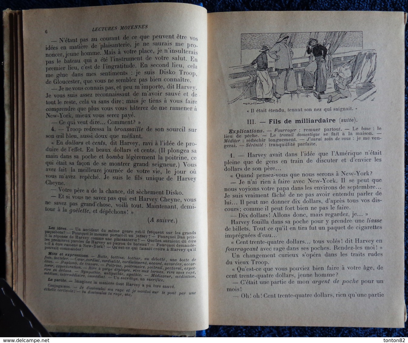 E. Devinat - Lectures Moyennes Illustrées - L'École Nouvelle - Librairie CH. Delagrave - ( 1913 ) . - 6-12 Ans