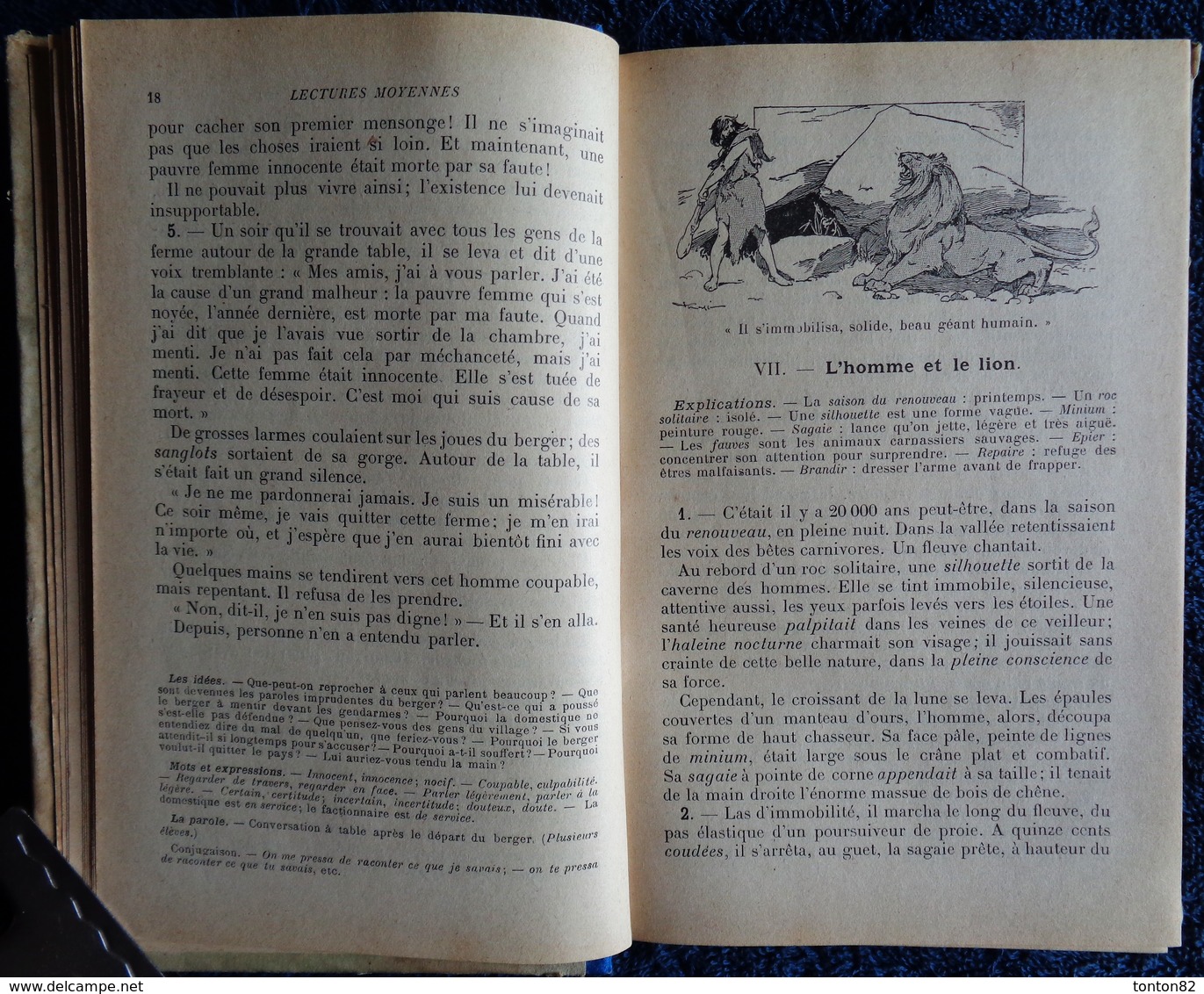 E. Devinat - Lectures Moyennes Illustrées - L'École Nouvelle - Librairie CH. Delagrave - ( 1913 ) .