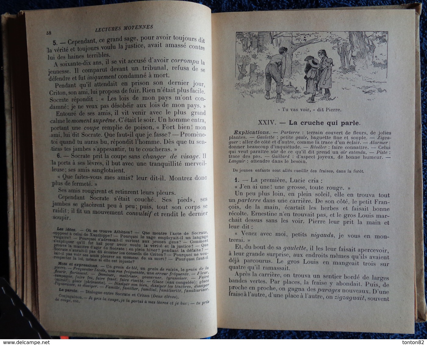 E. Devinat - Lectures Moyennes Illustrées - L'École Nouvelle - Librairie CH. Delagrave - ( 1913 ) .