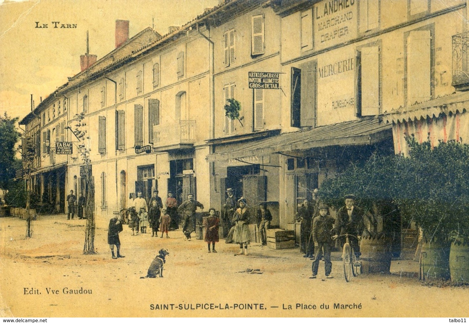 81 - Saint Sulpice La Pointe - La Place Du Marché - Saint Sulpice
