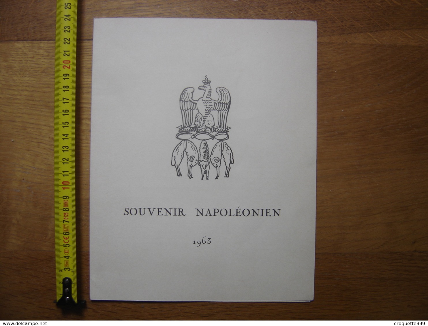 SOUVENIR NAPOLEONIEN 1963 Timbres NOISOT RUDE Reveil Napoleon FIXIN - Menus