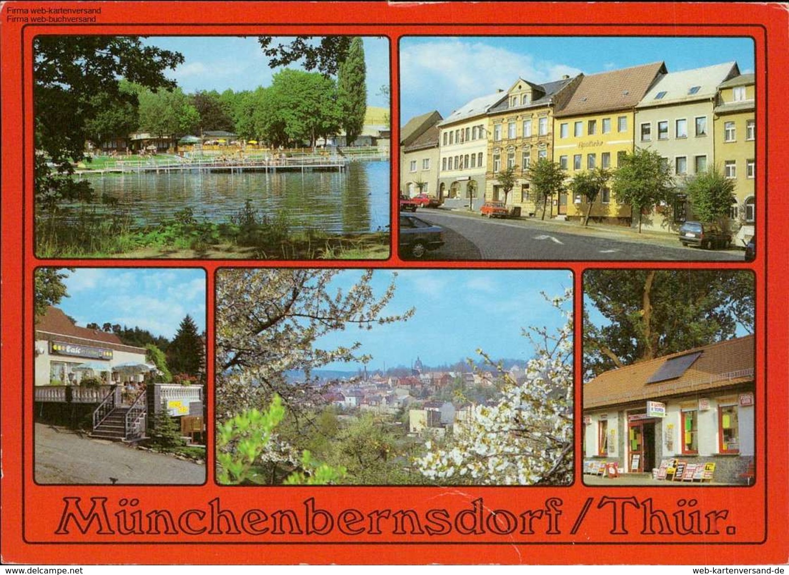 1065476 - Münchenbernsdorf/Thür., Sommerbad - Markt - Cafe Am Eichberg - Sonstige & Ohne Zuordnung