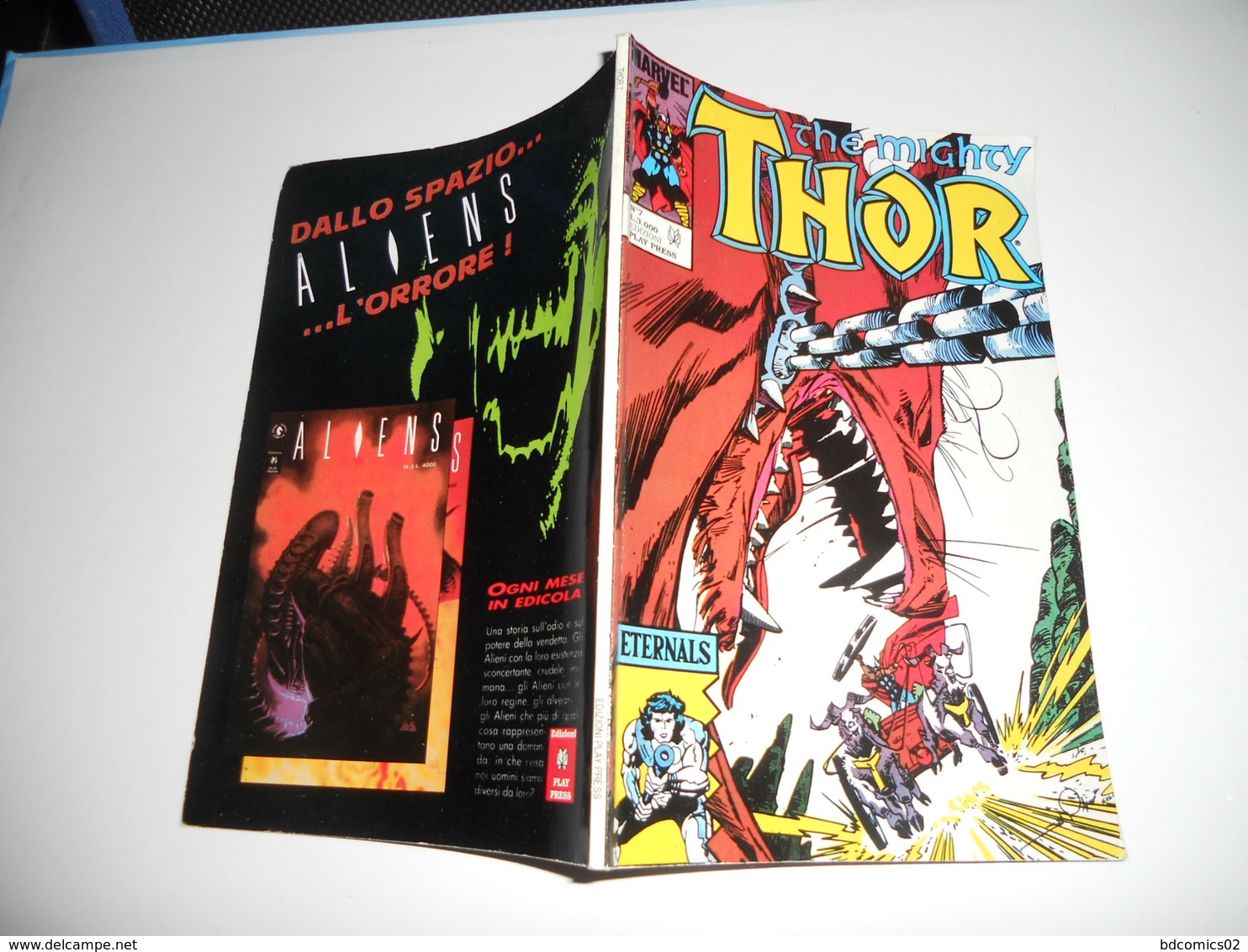 Thor N°7 1991 Play Press Marvel Italia En V O - Super Héros