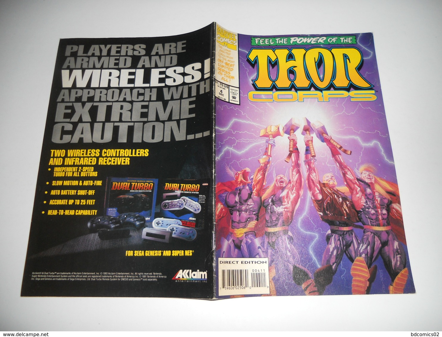 THOR Corps Comic N°.4 December 1994 Marvel Comics EN V O - Marvel