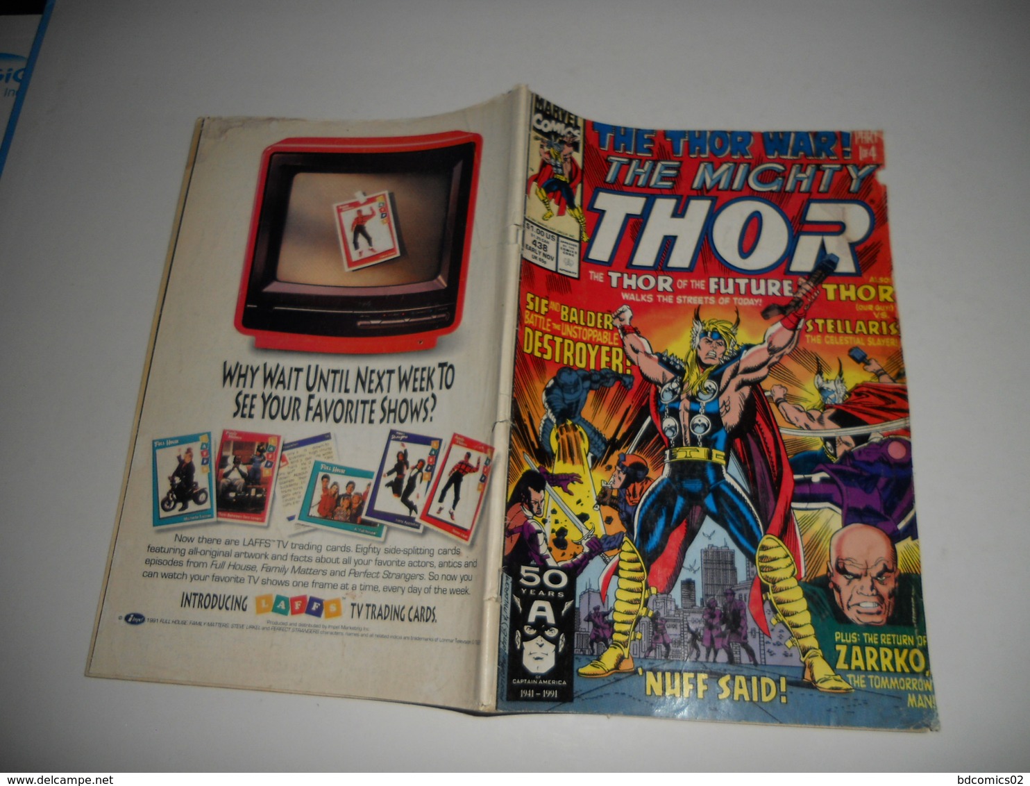 Marvel Comics The Mighty Thor N°438 Copper Age EN V O - Marvel