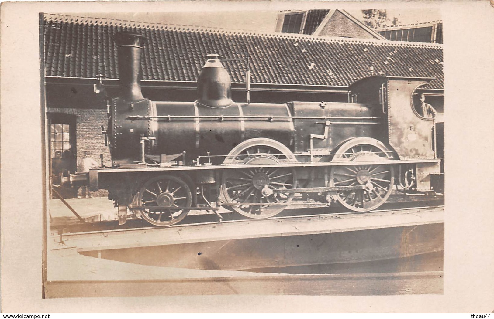 ¤¤   - Carte-Photo  -   Chemins De Fer Anglais  -  Locomotive   -  Train   -   ¤¤ - Equipment