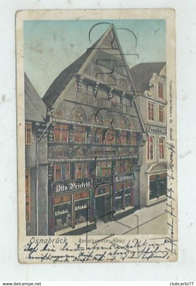 Osnabrück (Allemagne, Basse-Saxe) : Otto Priclel Geschäft Renaissance Haus Im 1901 (PF. - Osnabrueck