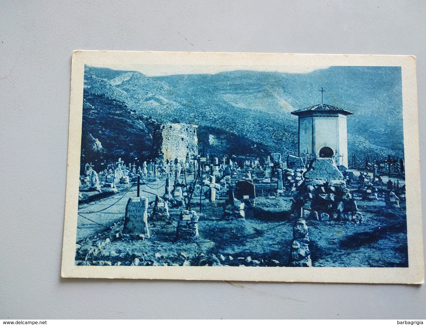 CARTOLINA ROVERETO, CIMITERO MILITARE DI CASTEL DANTE - VEDUTA GENERALE - Trento