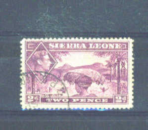 SIERRA LEONE - 1938 George VI Definitive 2d FU (stock Scan) - Sierra Leone (...-1960)