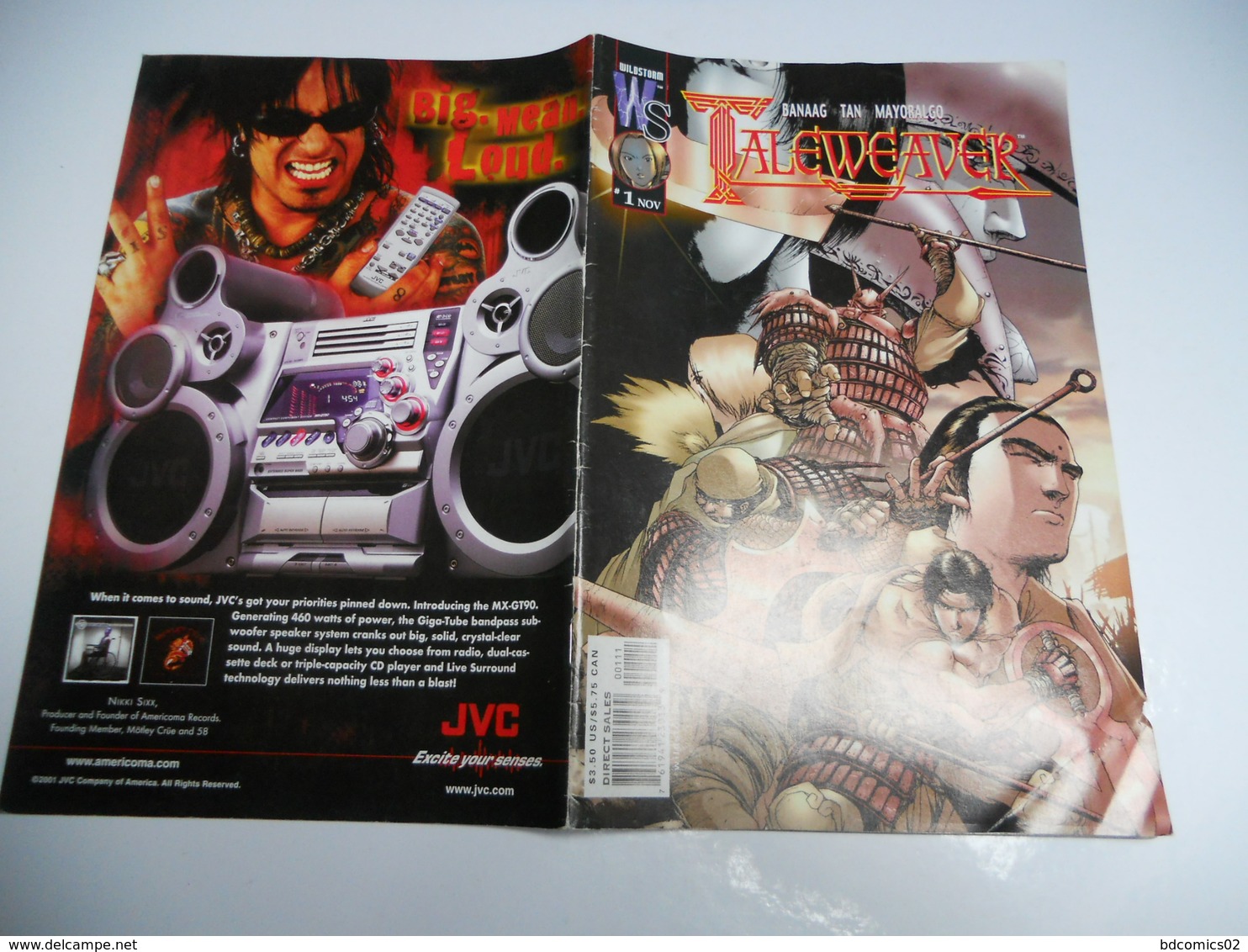 Taleweaver (2001 Ltd )N°1 DC - Wildstorm BD D'âge Moderne EN V O - Marvel