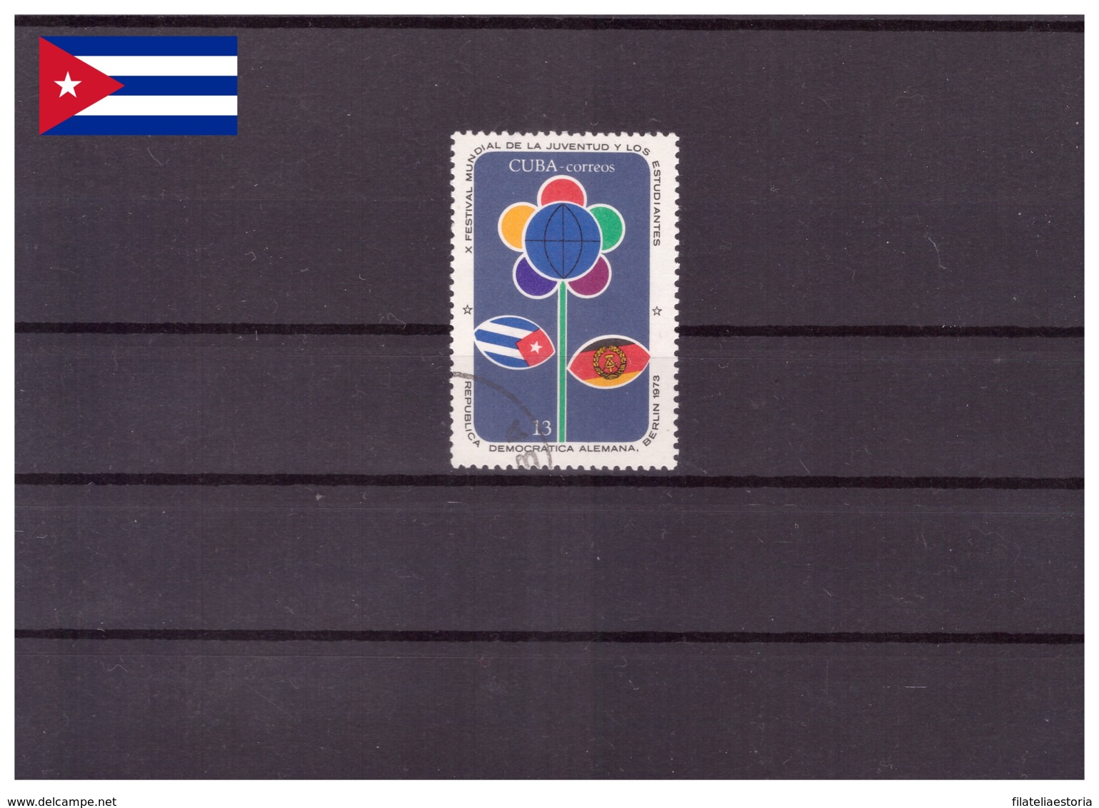 Cuba 1973 - Oblitéré - Enfance Et Jeunesse - Drapeaux - Michel Nr. 1886 Série Complète (cub304) - Oblitérés