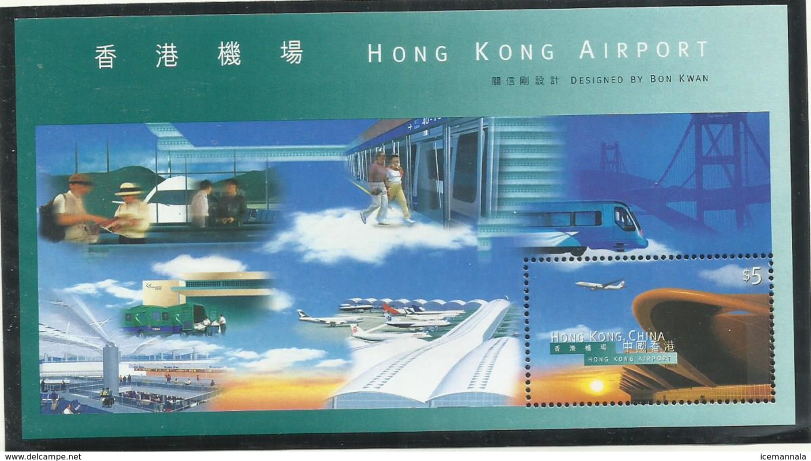 HONG KONG YVERT H/B 58  MNH  ** - Blocs-feuillets