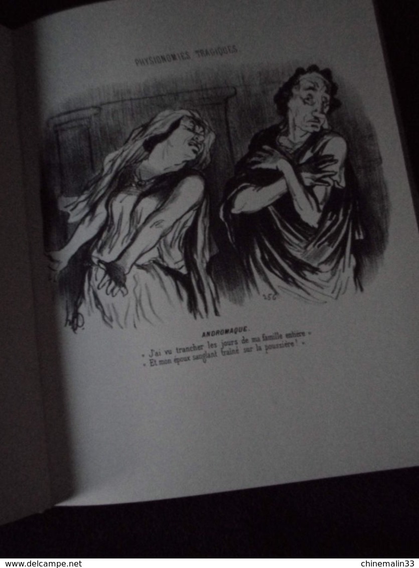 HONORE DAUMIER LES GENS DU SPECTACLE CARICATURISTE DESSINS HUMOUR PRÉFACE DE FRANCOIS PERIER 1973 EXEMPLAIRE COMME NEUF