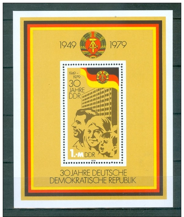 DDR - Block Nr. 56 - 30 Jahre DDR Postfrisch - Otros & Sin Clasificación