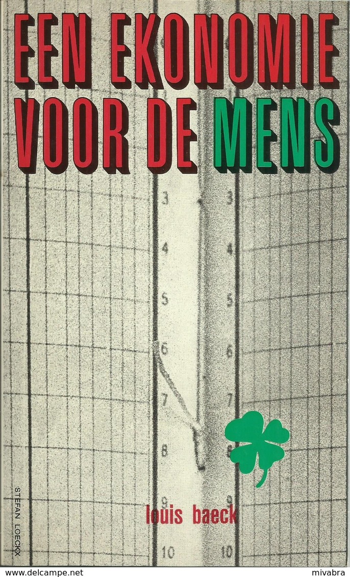 EEN EKONOMIE VOOR DE MENS - HORIZONREEKS N° 26 DAVIDSFONDS - 1974 (geld Economie) - Autres & Non Classés