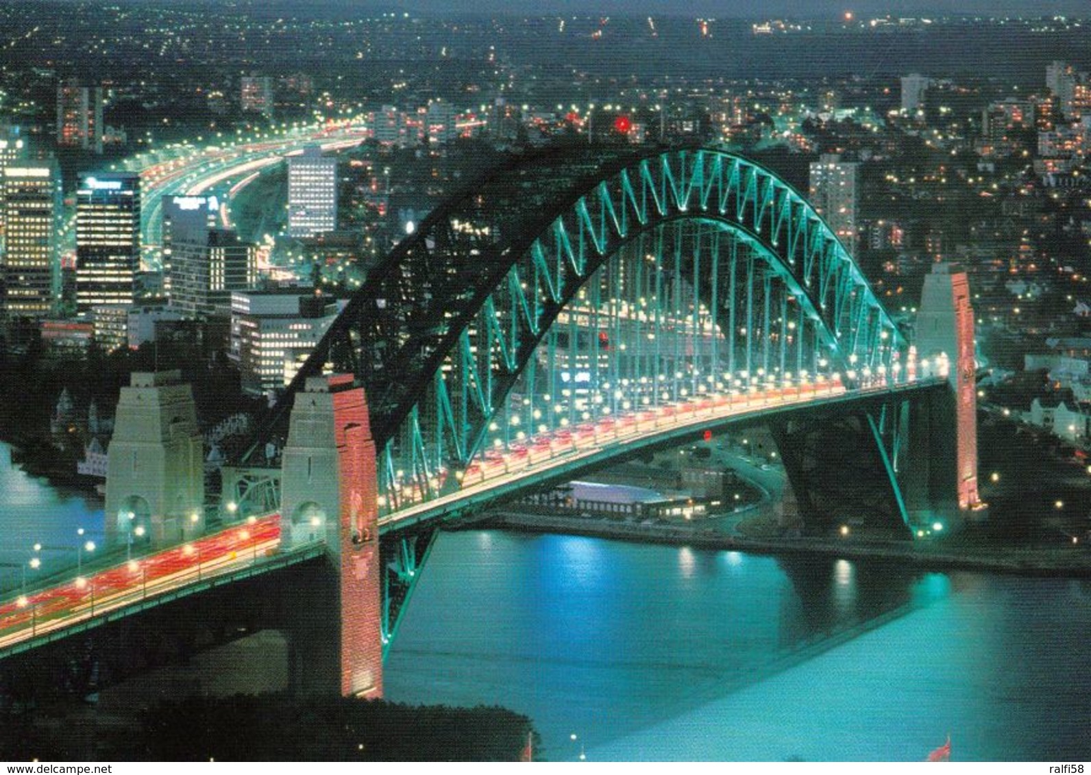 1 AK Australien * Sydney Harbour Bridge At Night * - Sydney