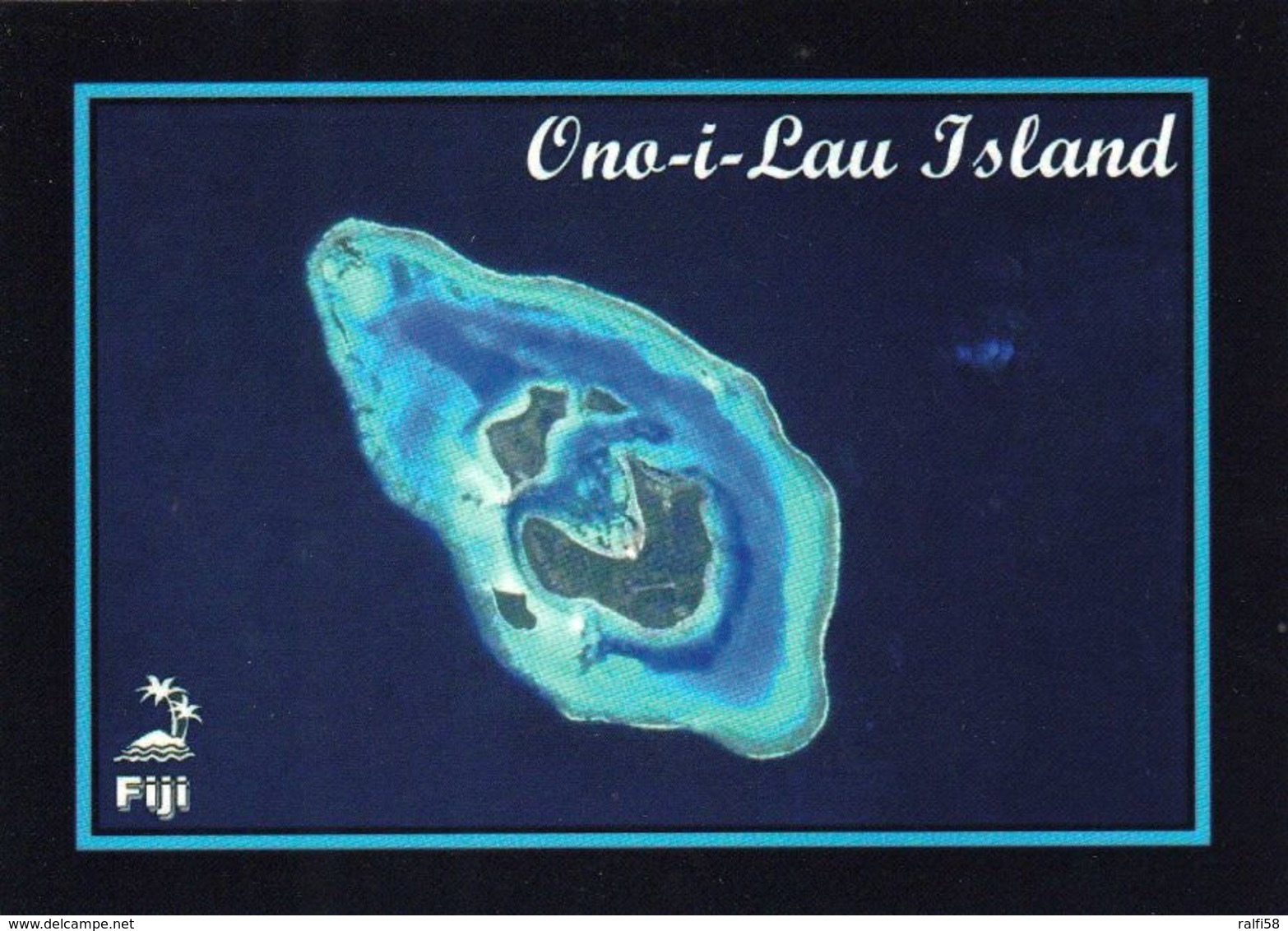 1 AK Fiji * Blick Auf Ono-i-Lau - Luftbildaufnahme Diese Atolls * - Fidschi